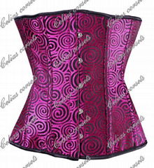 FREE Samples Sexy lingerie Underbust Corset Waist Cincher Waspie Steel Boned