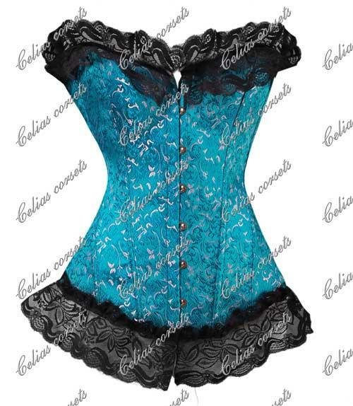 FREE Samples Sexy Overbust Steel Boned Corset Wholesale China Plus Size    