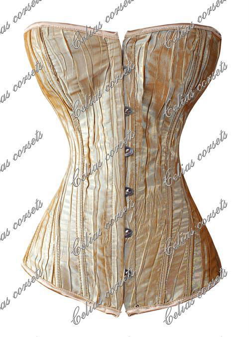 FREE Samples Sexy Overbust Steel Boned Corset Wholesale China Plus Size     3