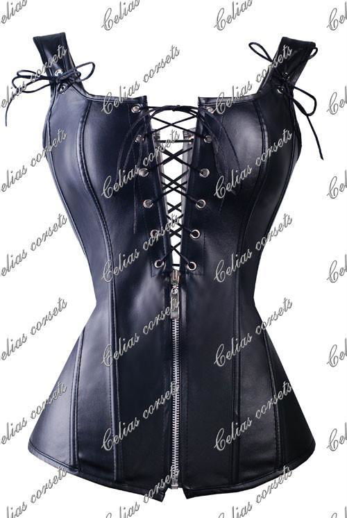 FREE Samples Sexy Fetish Lingerie Leather Vinyl PVC Corset SM Wholesale ...