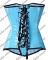 FREE Samples Sexy Fetish Lingerie Leather Vinyl PVC Corset SM Wholesale China   2