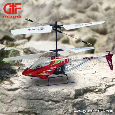 3channel alloy helicopter