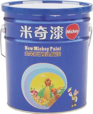 In exterior latex paints