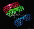 Light up /flashing shutter eyeglasses 2