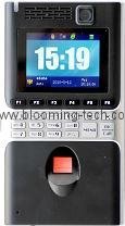 Fingerprint time attendance device with color camera and color LCD