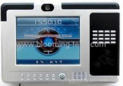 Big LCD screen card time attendance system