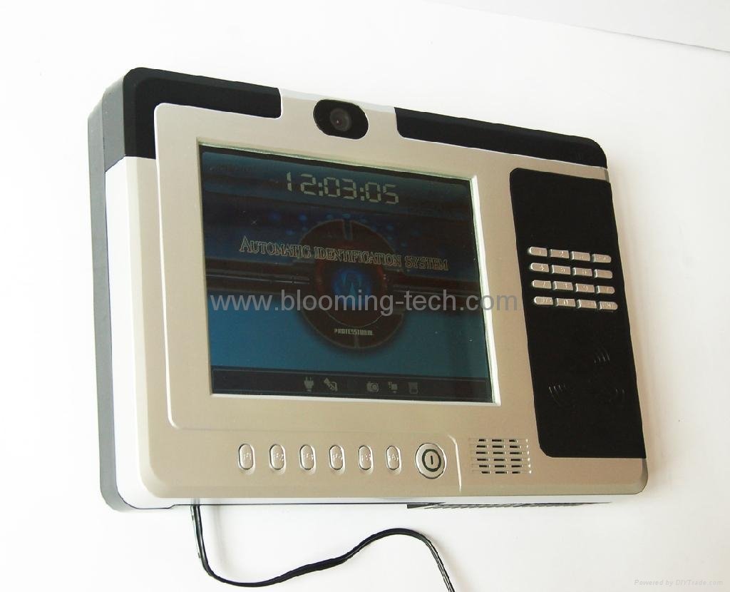 Big LCD screen card time attendance system 2