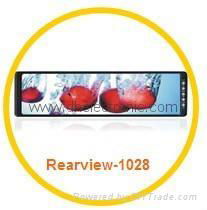 Rearview mirror with 4 ways video input  2