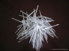 Menthol crystals