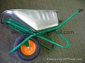 тачка  Тележки galvanized wheelbarrow