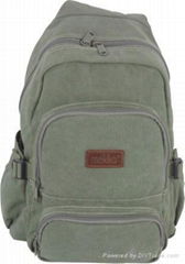 Canvas backpacks series