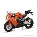 1:12 Scale die-cast model motorcycle collectables 4