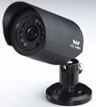 1/3" Sharp CCD Color Weatherproof IR Bullet Camera Audio IP66  1