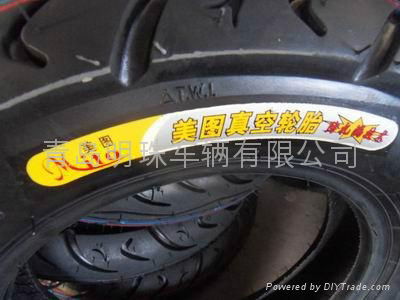 Motorcycle tubeless tyre  3.00-10 4