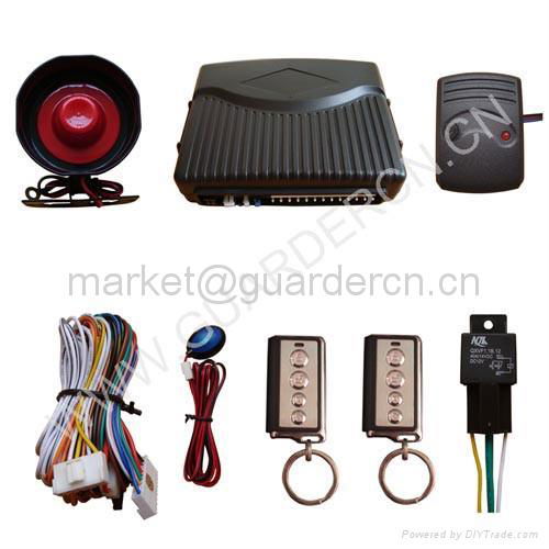 Central Lock Car Alarm System