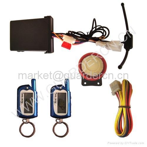 Two Way Motorcycle Alarm System