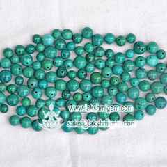 nature turquoise A grade round beads loose strands