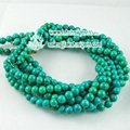 nature turquoise A grade round beads loose strands 3