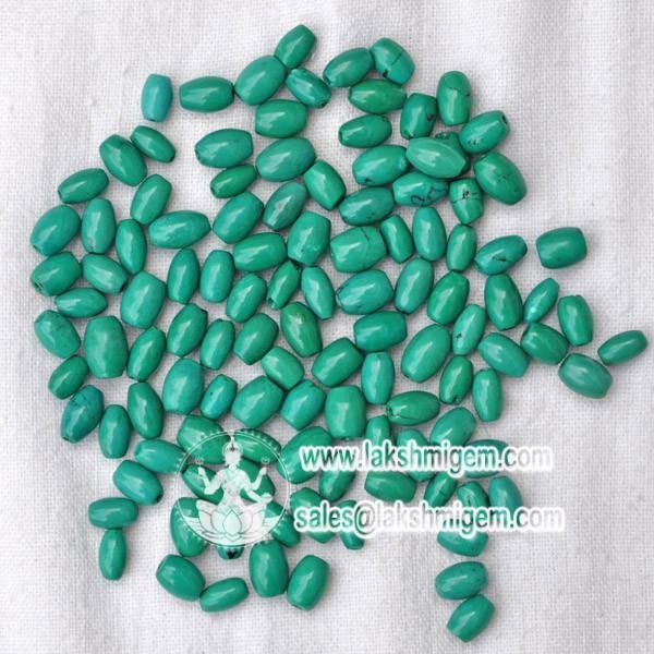 nature turquoise A grade rice loose strands 2