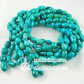 nature turquoise A grade rice loose strands 4