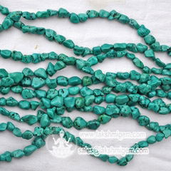 nature turquoise A grade round n   et beads loose strands