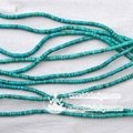 nature turquoise A grade turquoise button loose strands 1
