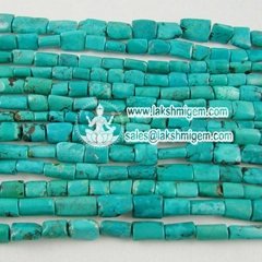 nature turquoise A grade tube loose strands