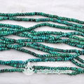 nature turquoise A grade roundel loose strands 2