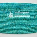 nature turquoise A grade roundel loose strands 4