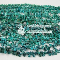 nature turquoise B grade seed loose strands