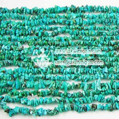 nature turquoise B grade chip loose strands