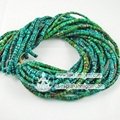 nature turquoise B grade turquoise button loose strands 2