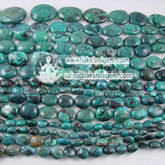 nature turquoise C grade oval beads loose strands