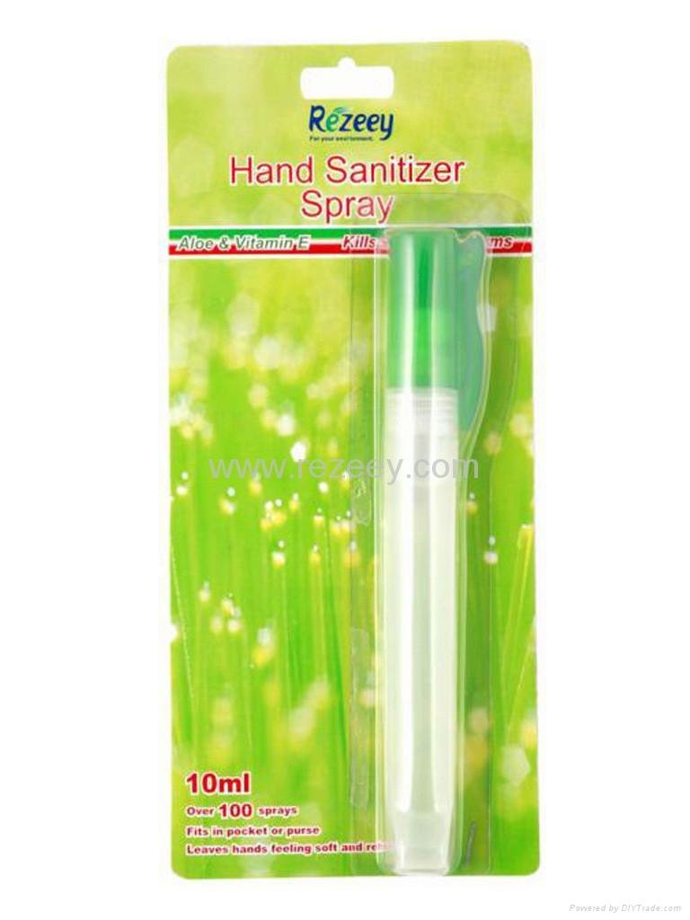 Hand sanitizer spray