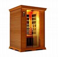 deluxe 2 person infrared sauna room