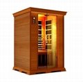 deluxe 2 person infrared sauna room 3