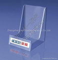 Acrylic organic material brochure Display stand 2