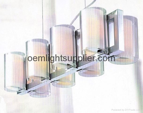 European Transitional Glass Pendant Lamp 3