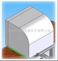板材（瓷磚）尺寸及邊緣缺陷在線檢測系統
