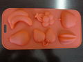 Silicone ice cream mould