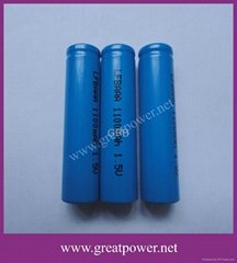 LiFeS2 AAA 1.5V Primary lithium Battery