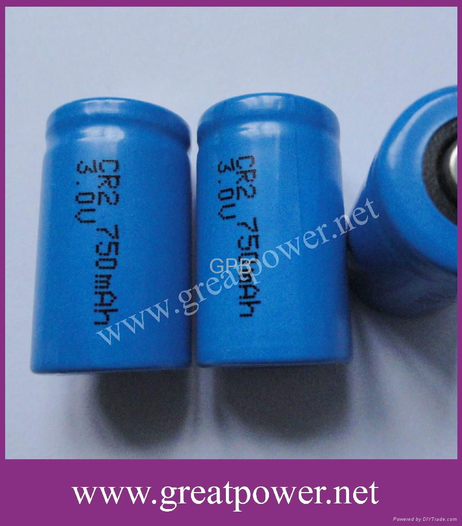 CR2 800mAh 3.0V primary lithium battery 2