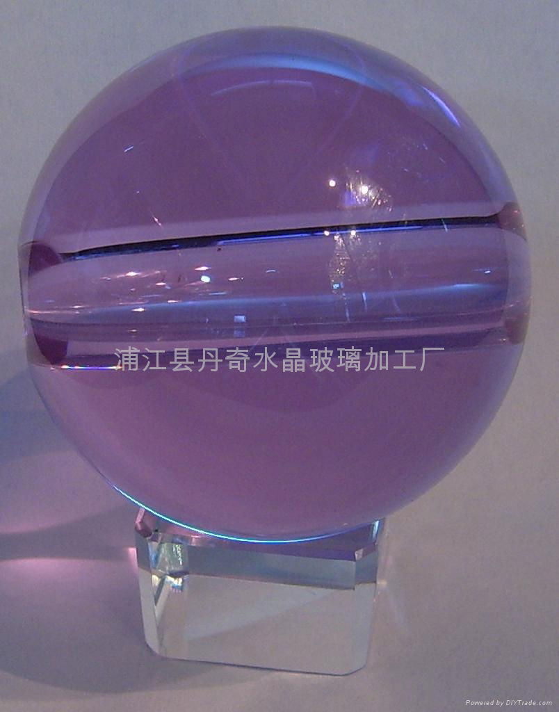 水晶玻璃气泡球 4