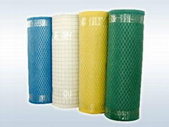 Wire Mesh Backed Composite Filter Media