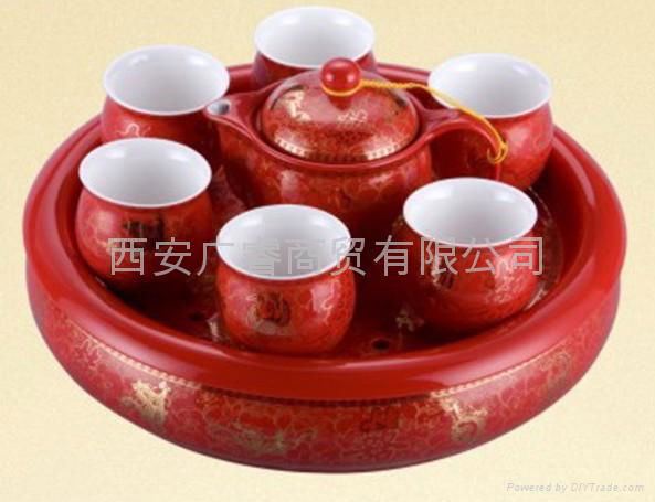 西安陶瓷茶具 4