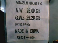 Potassium Nitrate 99.8%min