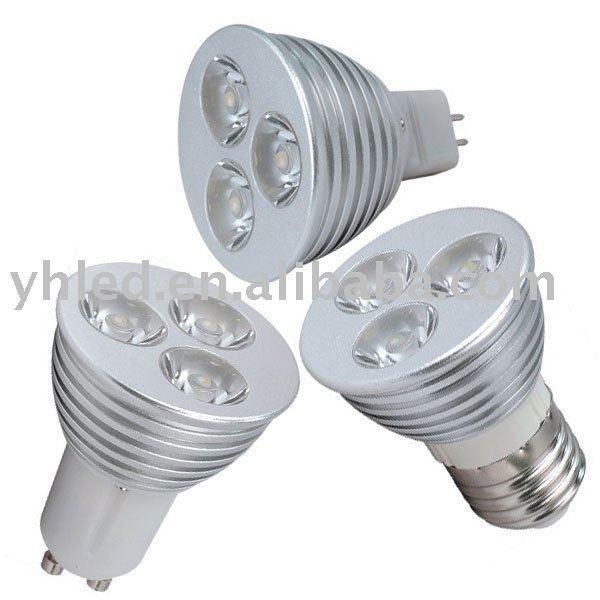 3*1W high power led spotlight 2