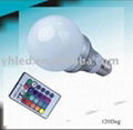 5W RGB led ball lamp 1