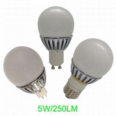 5W globe led lamp