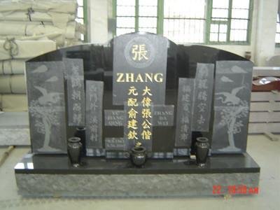 Granite tombstone 3